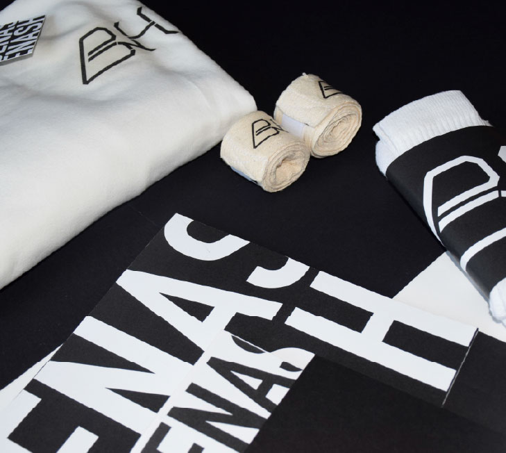 Identité visuelle logo packaging Benash