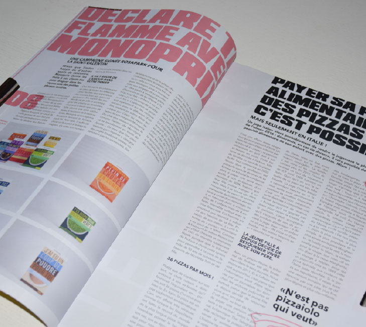 Édition, mise en page, illustration, typographie, Colors Magazine