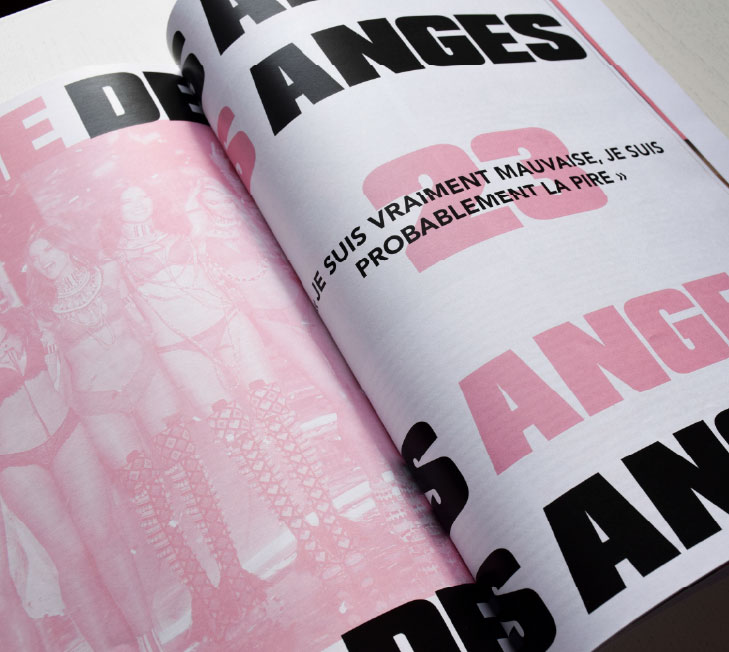 Édition, mise en page, illustration, typographie, Colors Magazine