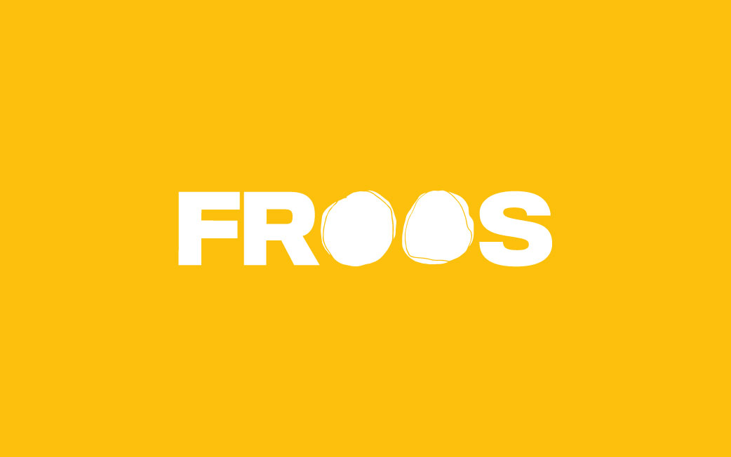 Identité visuelle typographie logo froos